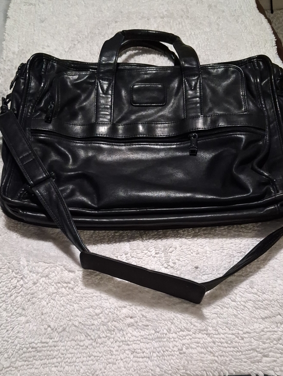 Tumi Other - Tumi Black Leather Briefcase Messenger Bag for Men